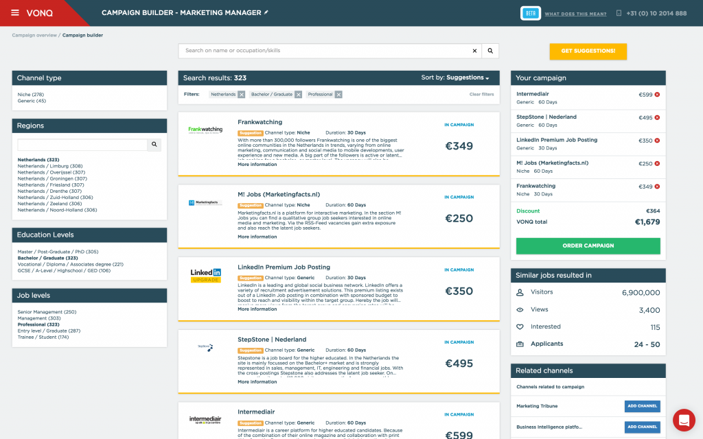 VONQ-job-marketing-platform-step-2.-get-suggestions-and-make-well-informed-decisions